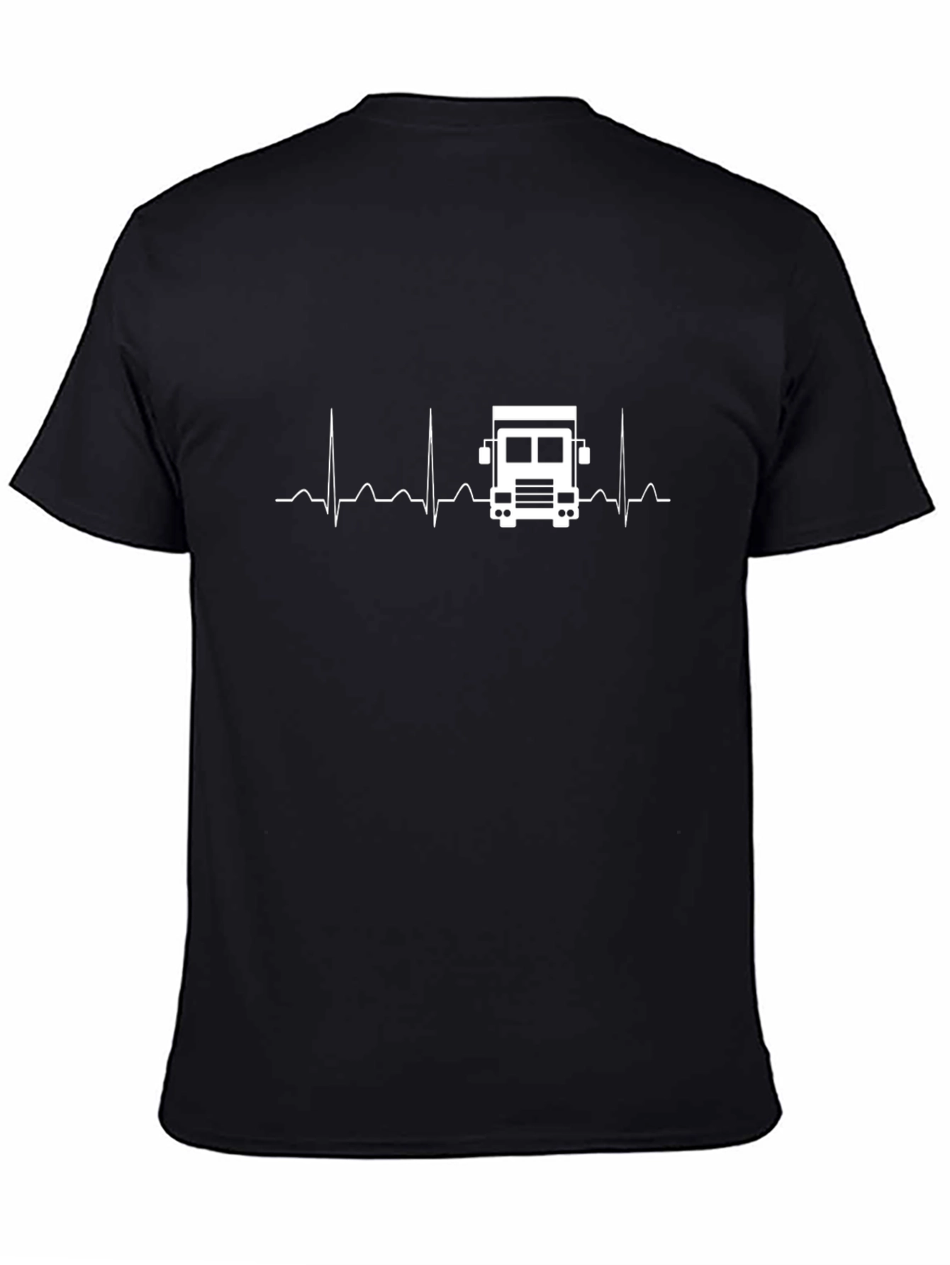 Truck Driver Heartbeat T-Shirt