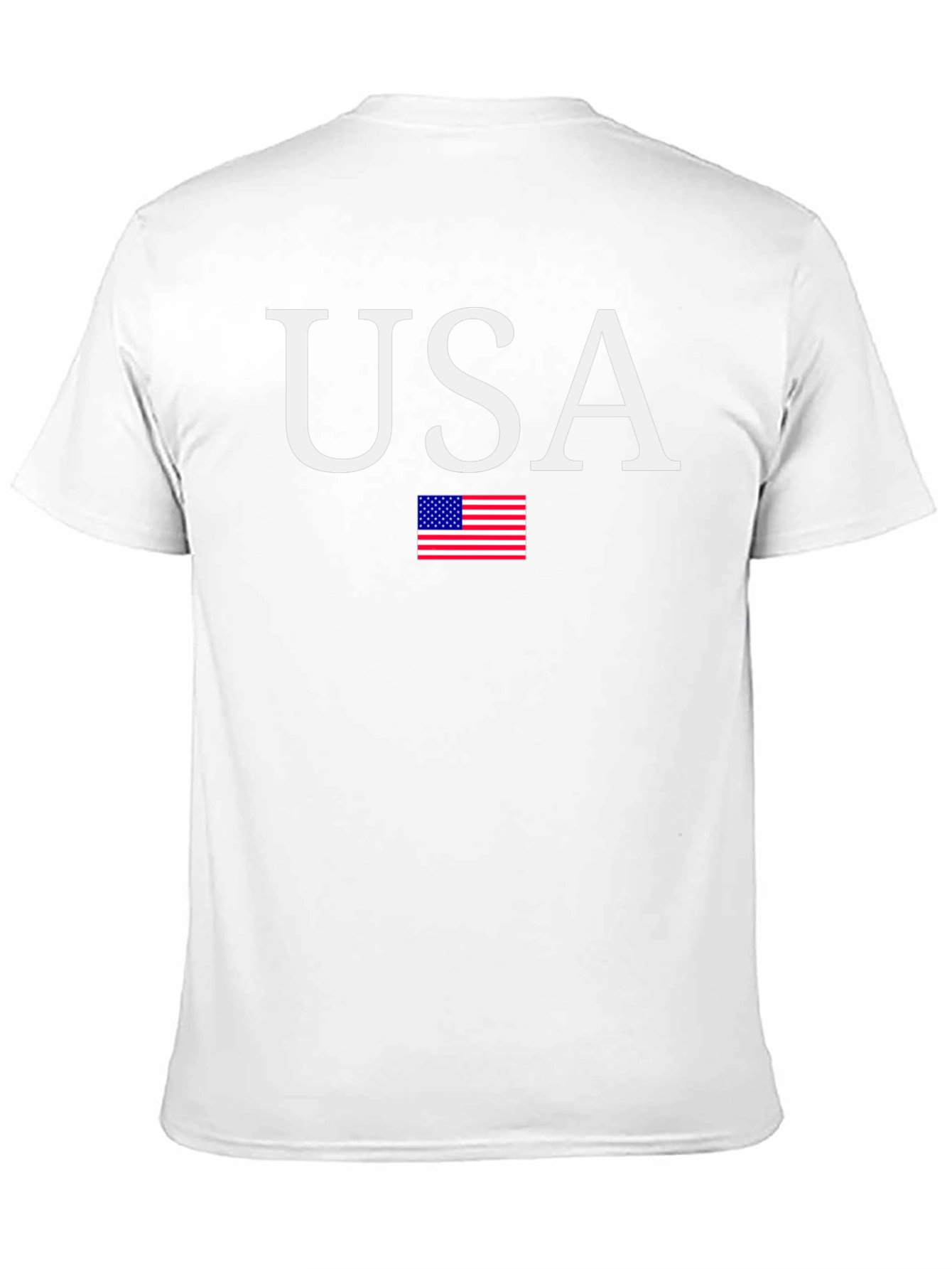 USA Flag Graphic T-Shirt Patriotic Mens