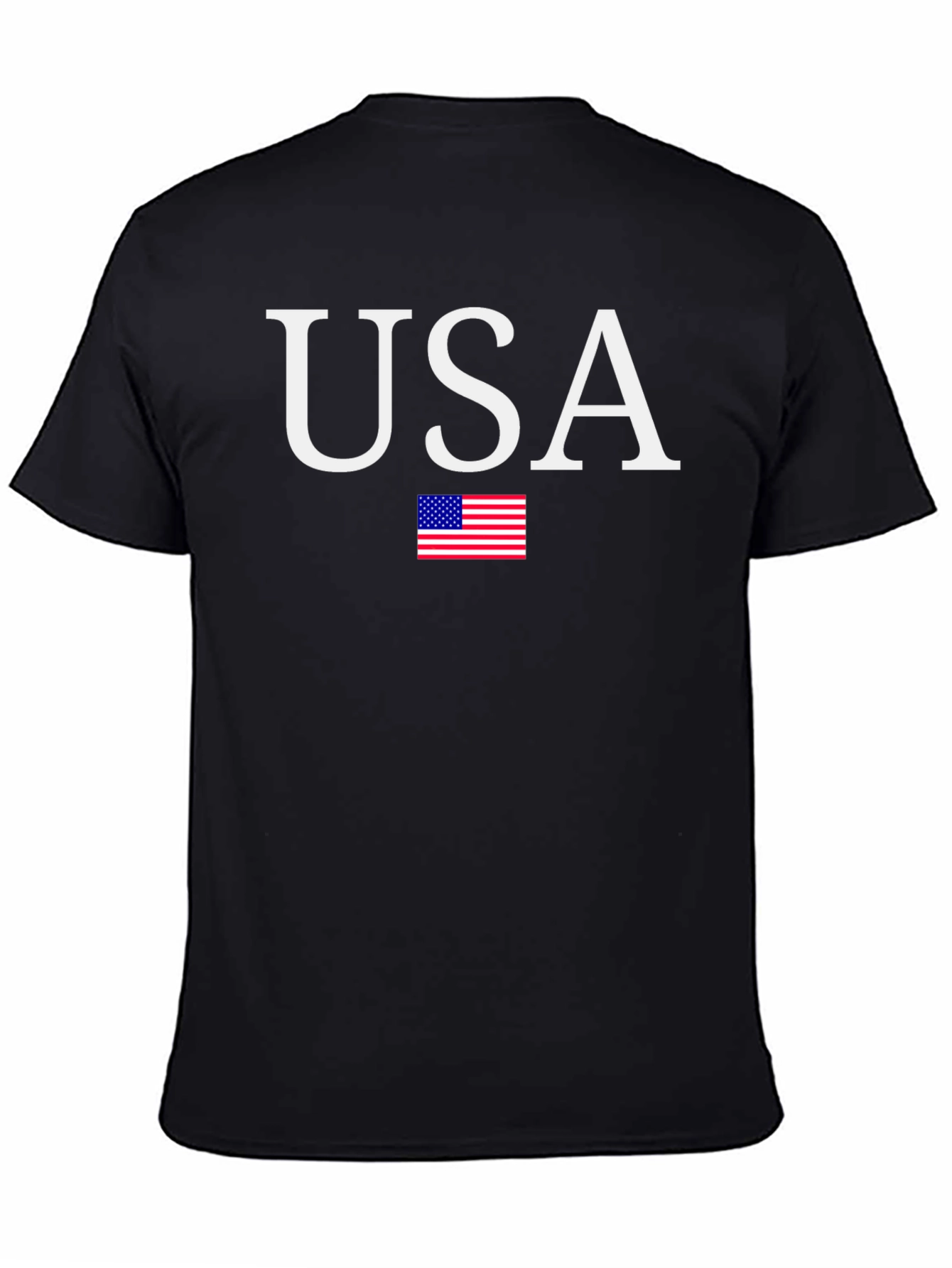 USA Flag Graphic T-Shirt Patriotic Mens