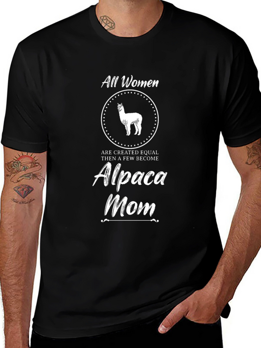Alpaca Mom T-Shirt - Womens Graphic Tee