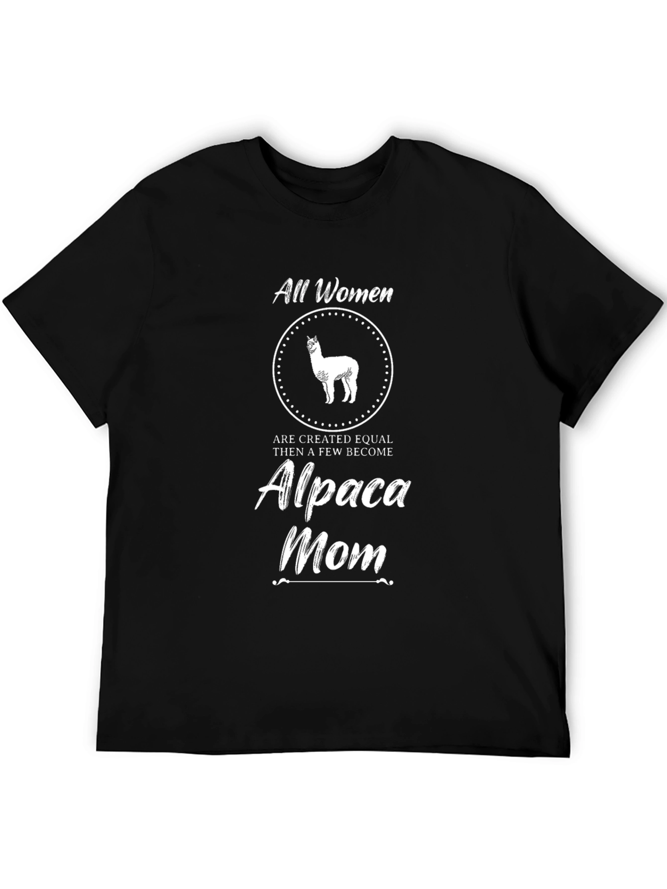 Alpaca Mom T-Shirt - Womens Graphic Tee