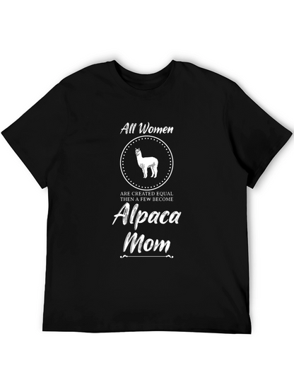 Alpaca Mom T-Shirt - Womens Graphic Tee