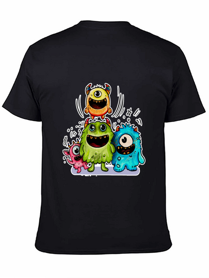 Monster Squad Black Graphic T-Shirt