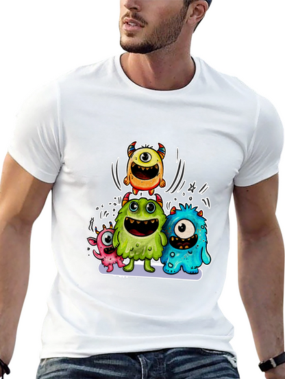 Monster Squad Black Graphic T-Shirt