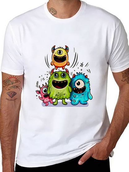 Monster Squad Black Graphic T-Shirt