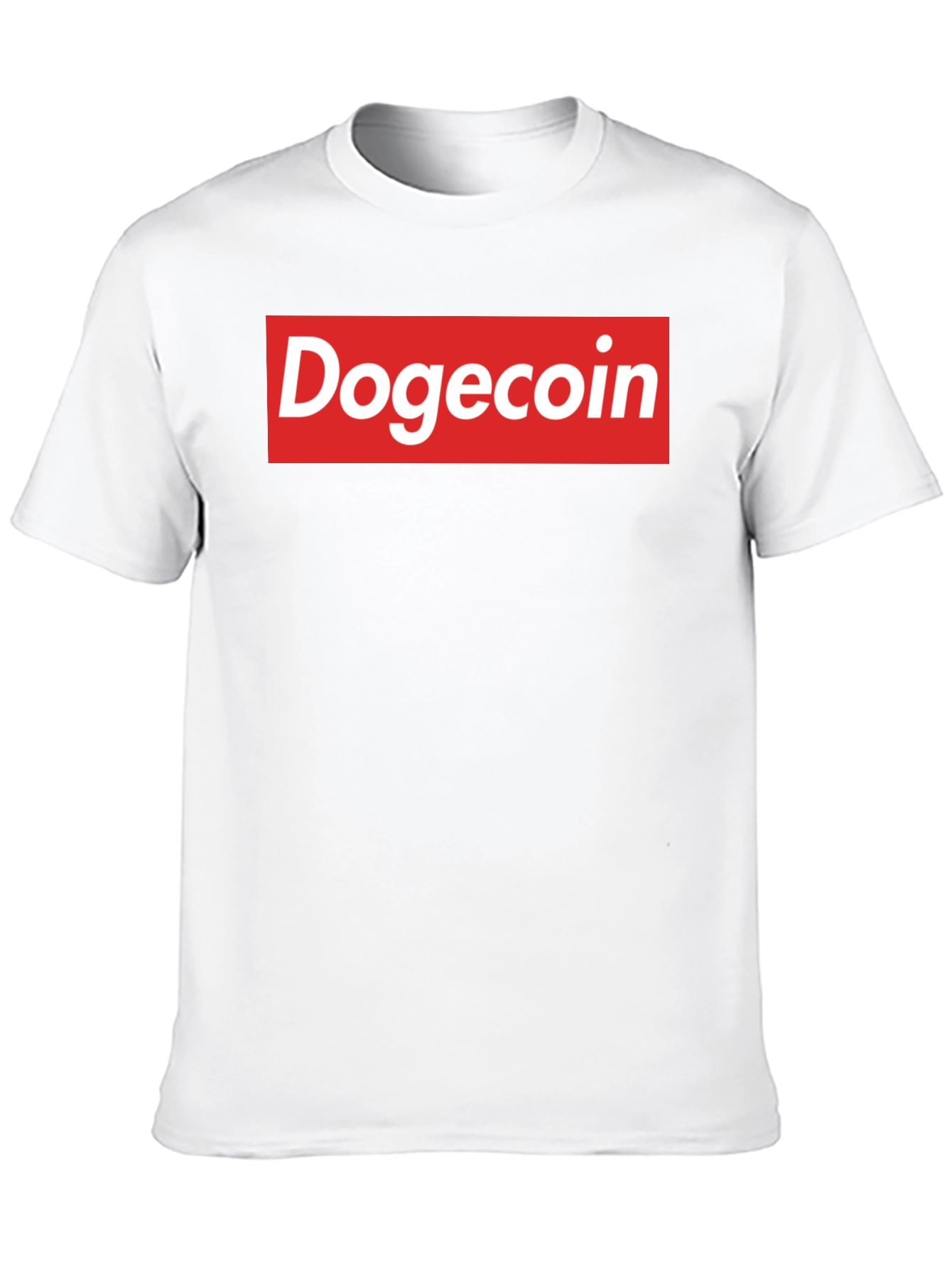 Dogecoin Supreme Style Graphic Tee