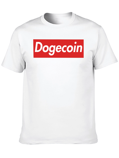 Dogecoin Supreme Style Graphic Tee