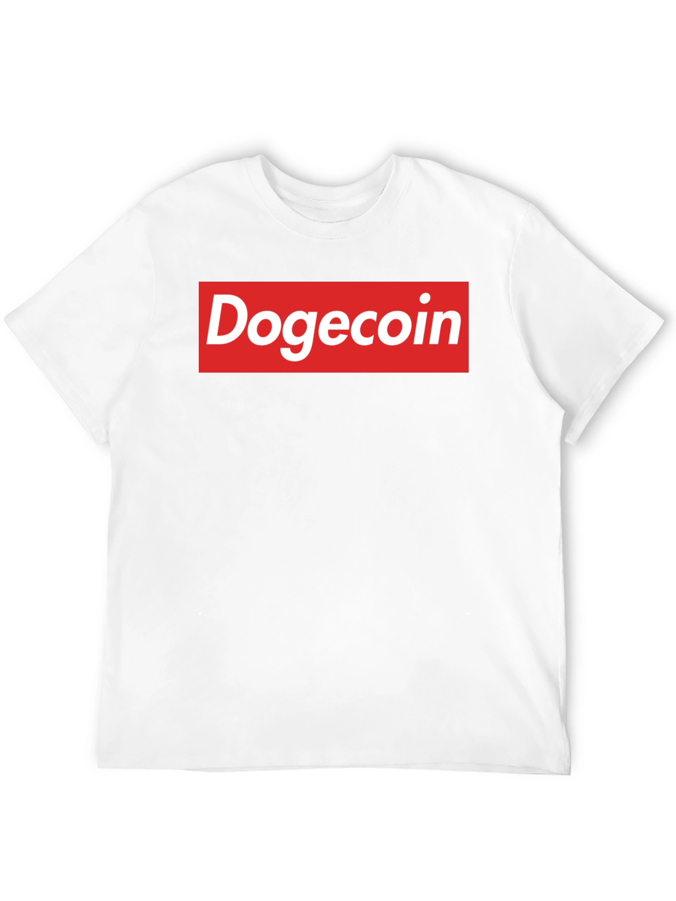 Dogecoin Supreme Style Graphic Tee