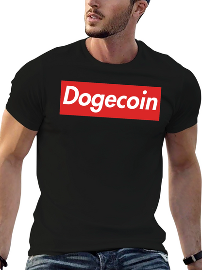 Dogecoin Supreme Style Graphic Tee