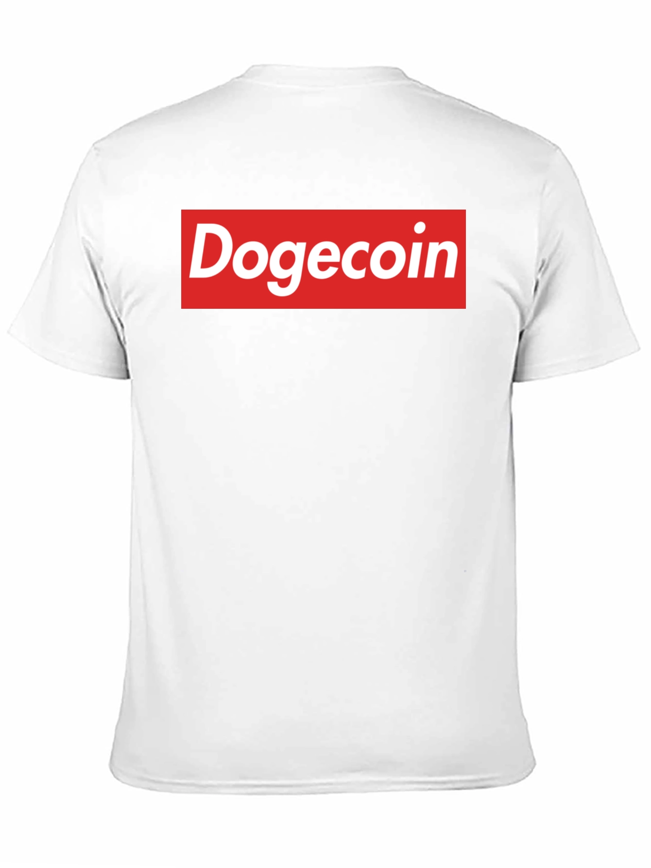 Dogecoin Supreme Style Graphic Tee