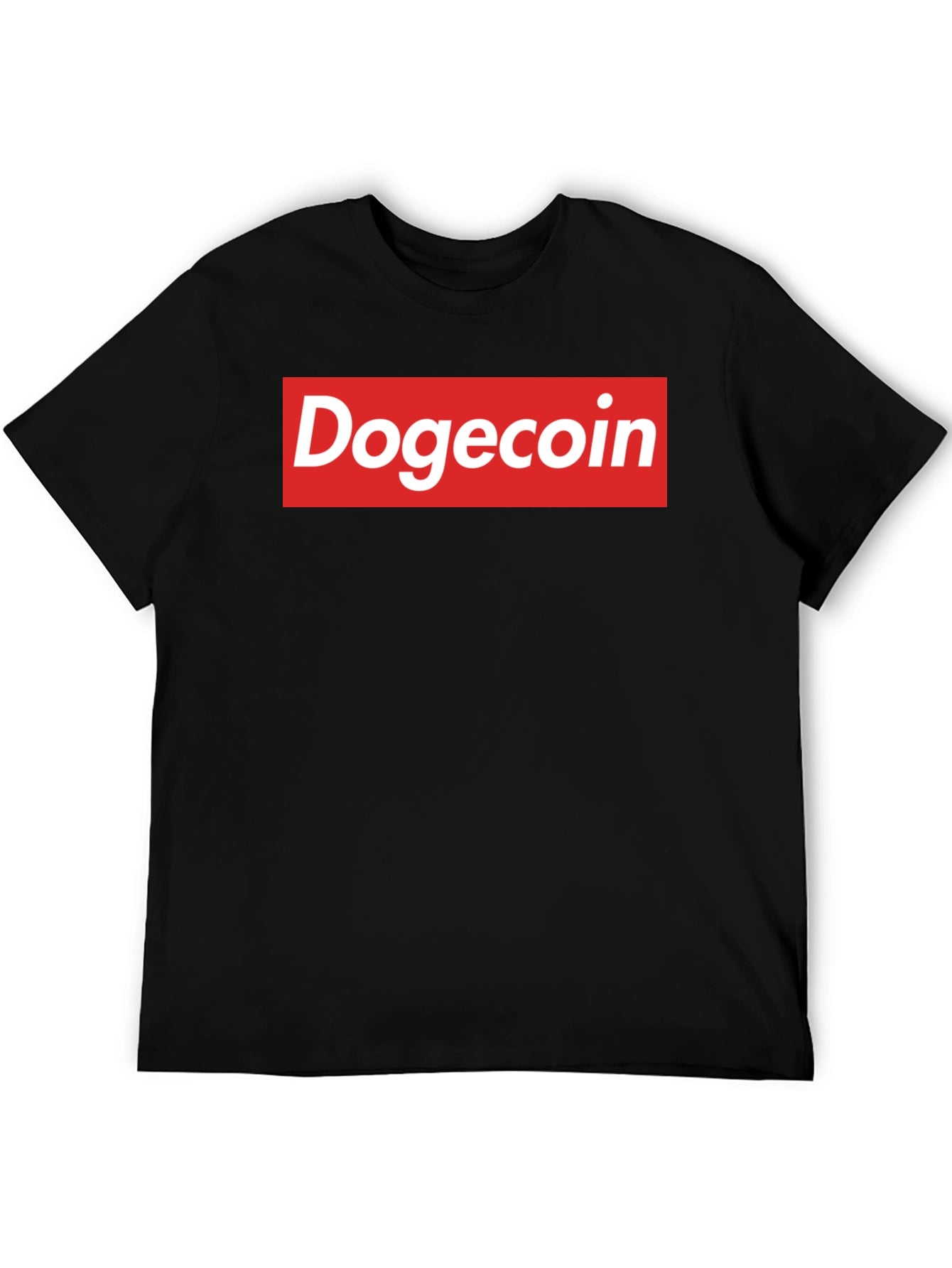 Dogecoin Supreme Style Graphic Tee