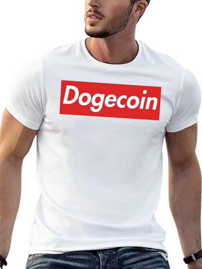 Dogecoin Supreme Style Graphic Tee