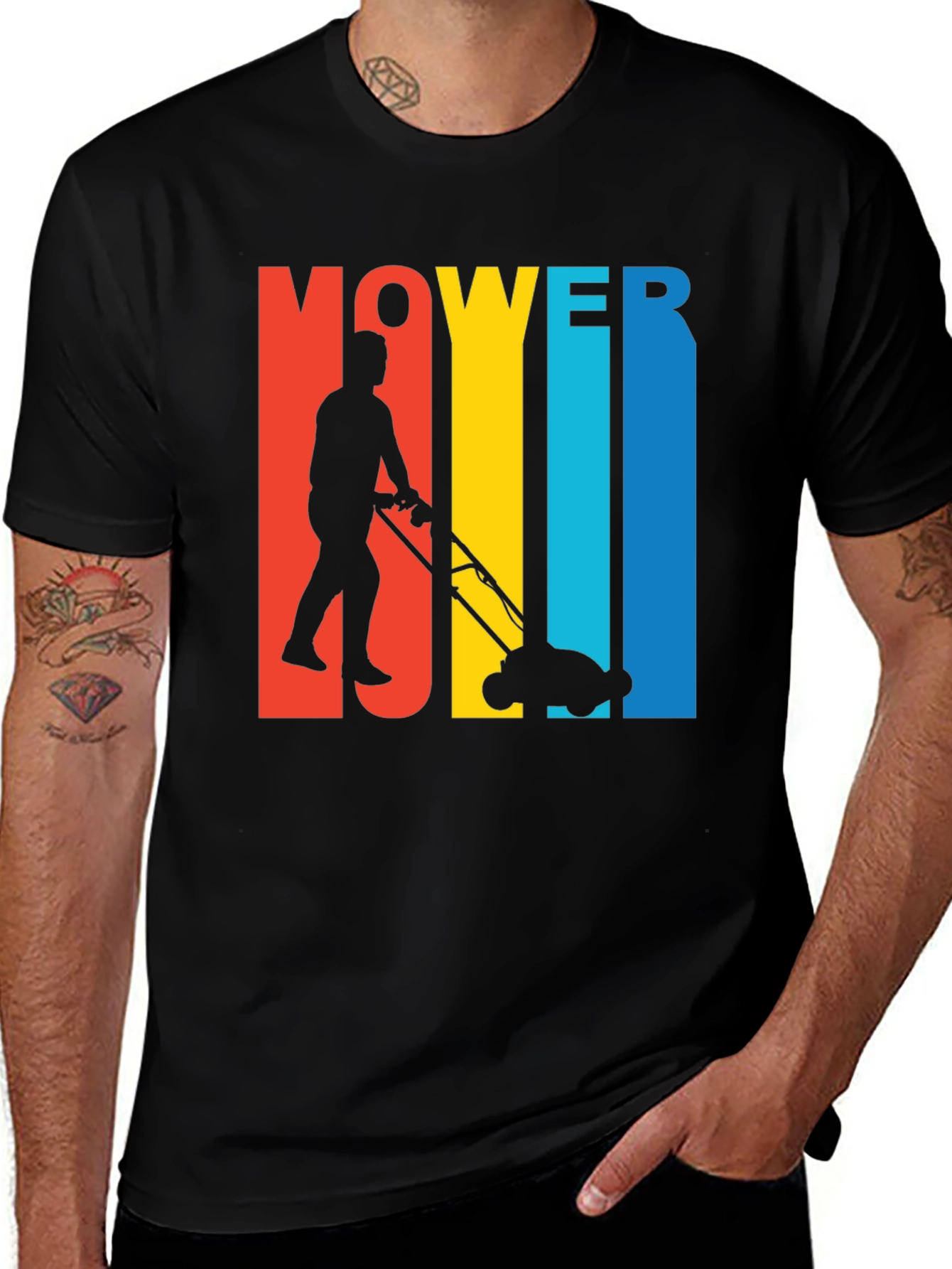 Mower Graphic Tee - Lawn Care T-Shirt
