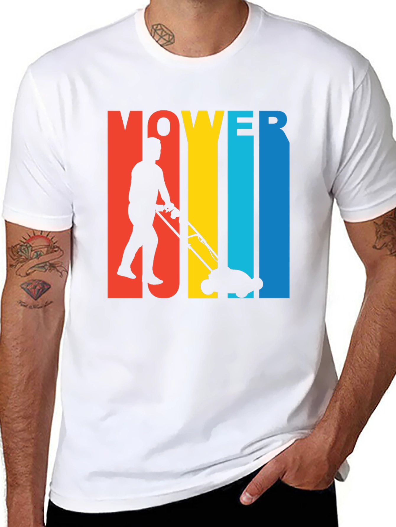 Mower Graphic Tee - Lawn Care T-Shirt