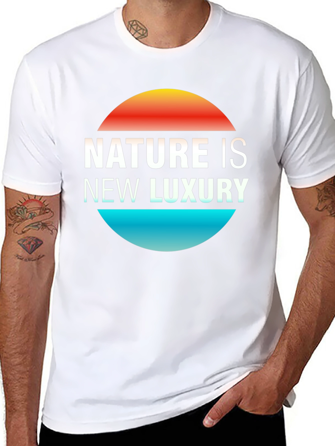 Nature is New Luxury Graphic Tee