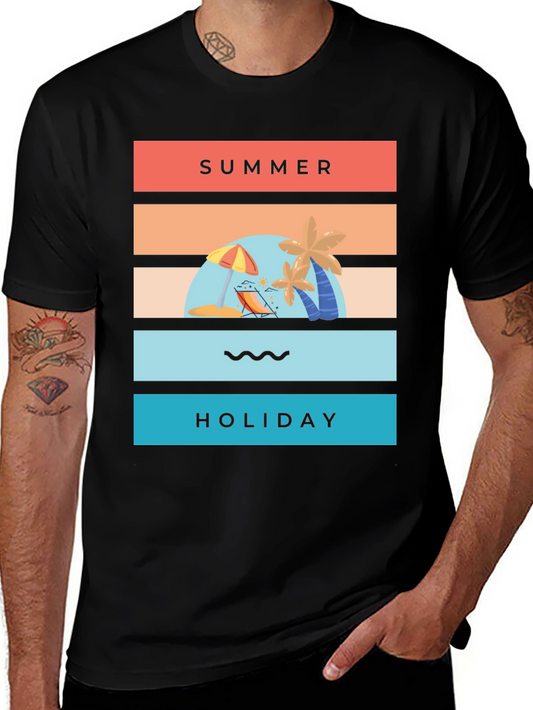 Summer Holiday T-Shirt - Beach Vibes Tee