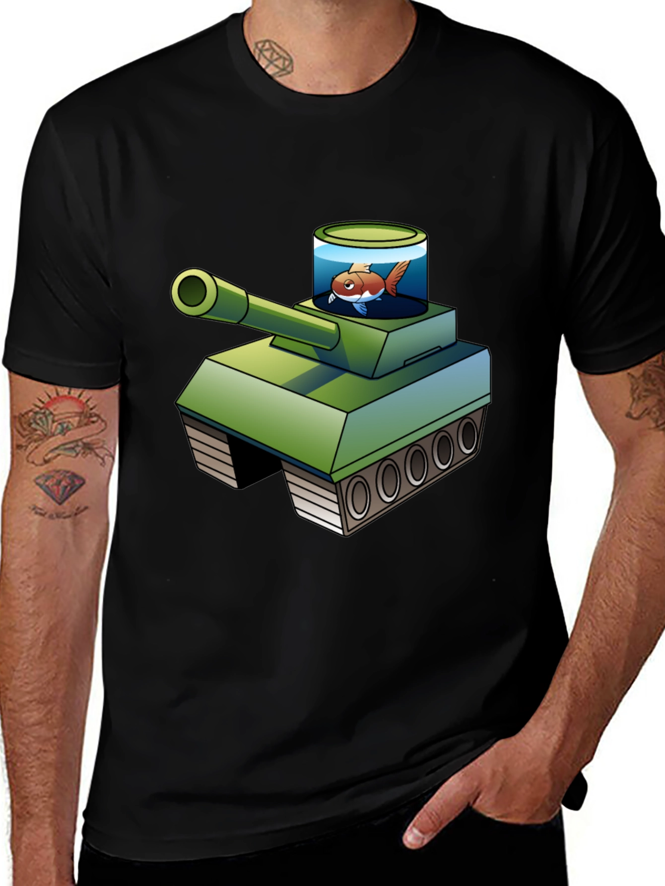 Fish Tank Tank Graphic Tee