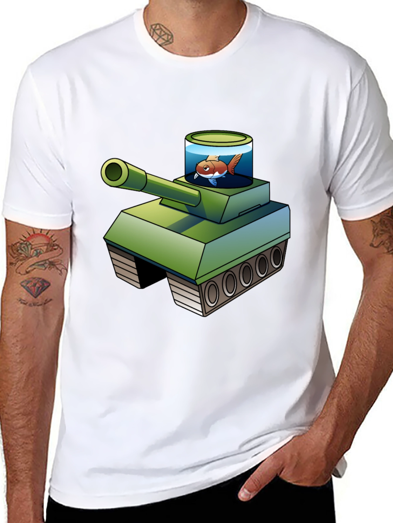 Fish Tank Tank Graphic Tee