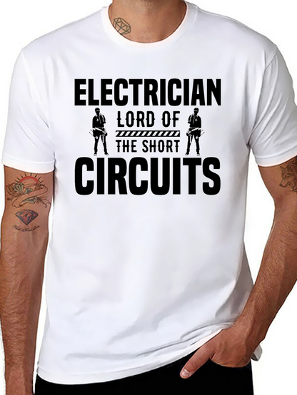 Electrician Lord of the Short Circuits T-Shirt