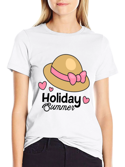 Summer Holiday Graphic T-Shirt - Relaxed Fit