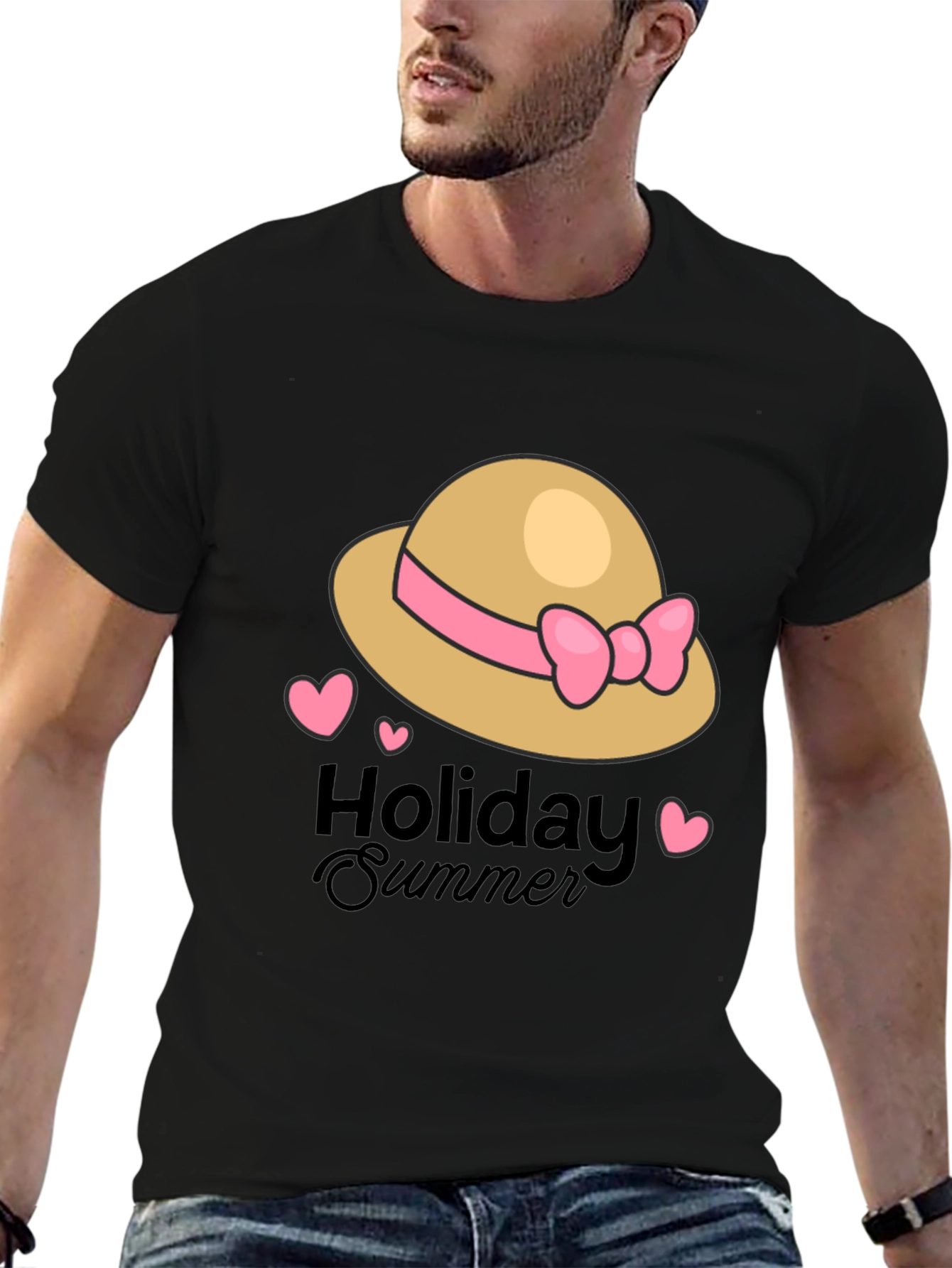 Summer Holiday Graphic T-Shirt - Relaxed Fit