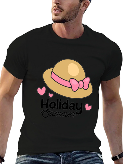 Summer Holiday Graphic T-Shirt - Relaxed Fit