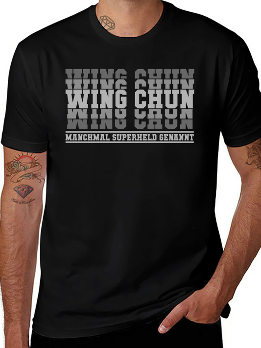 Wing Chun Superheld T-Shirt - Martial Arts Tee