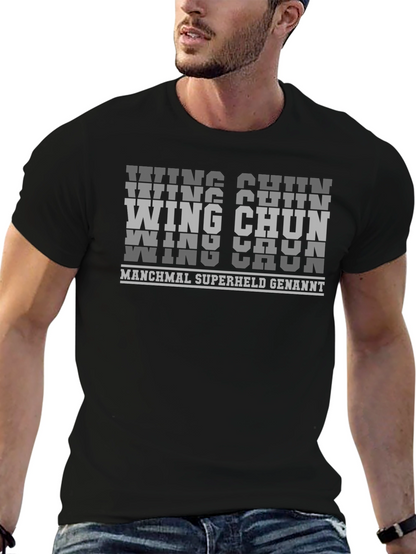 Wing Chun Superheld T-Shirt - Martial Arts Tee