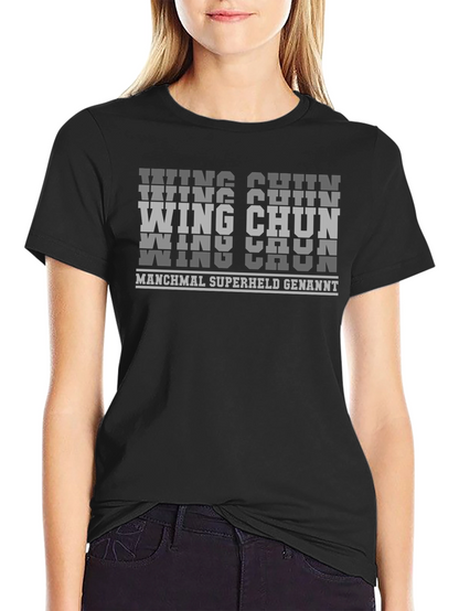 Wing Chun Superheld T-Shirt - Martial Arts Tee