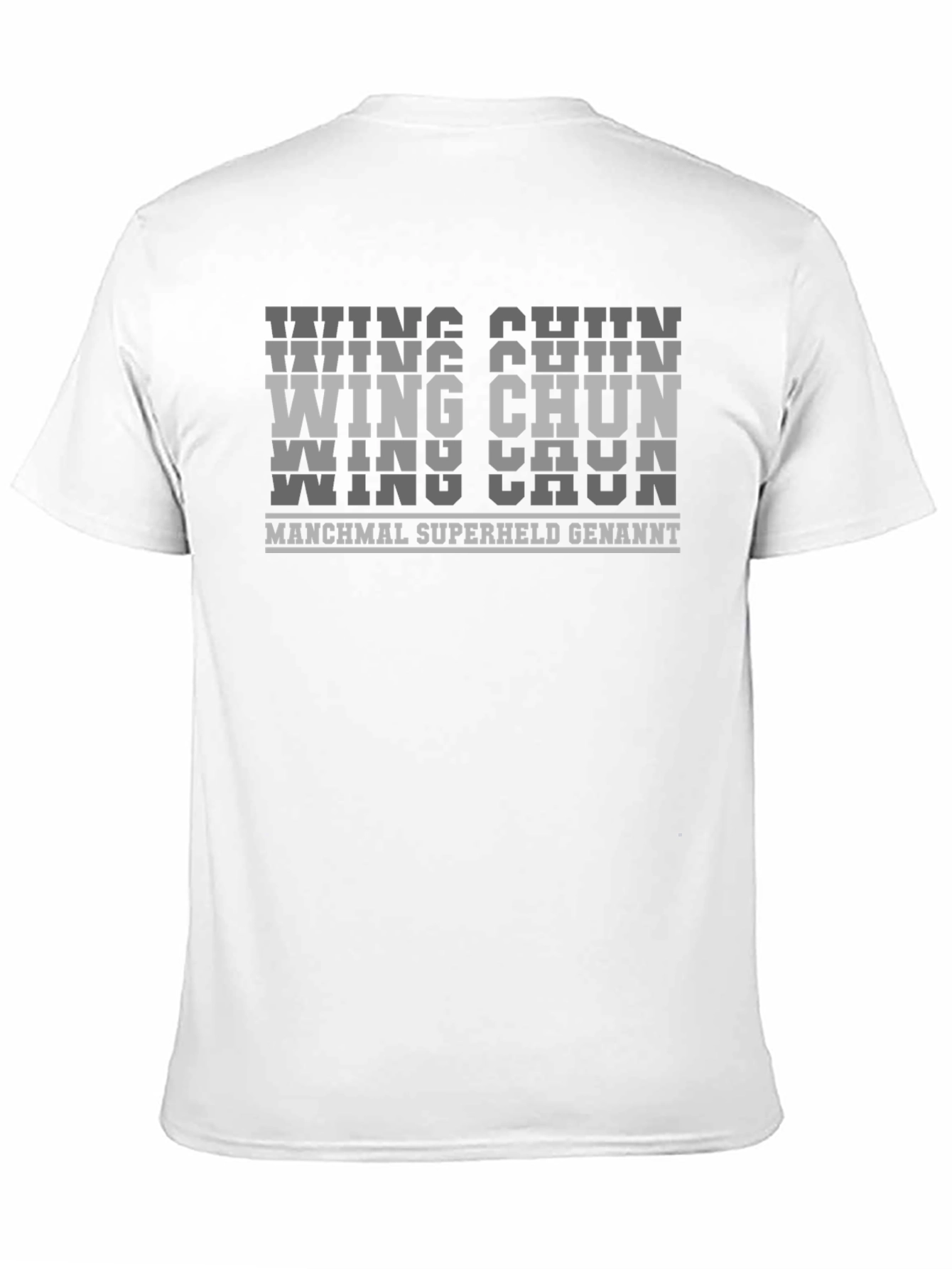 Wing Chun Superheld T-Shirt - Martial Arts Tee