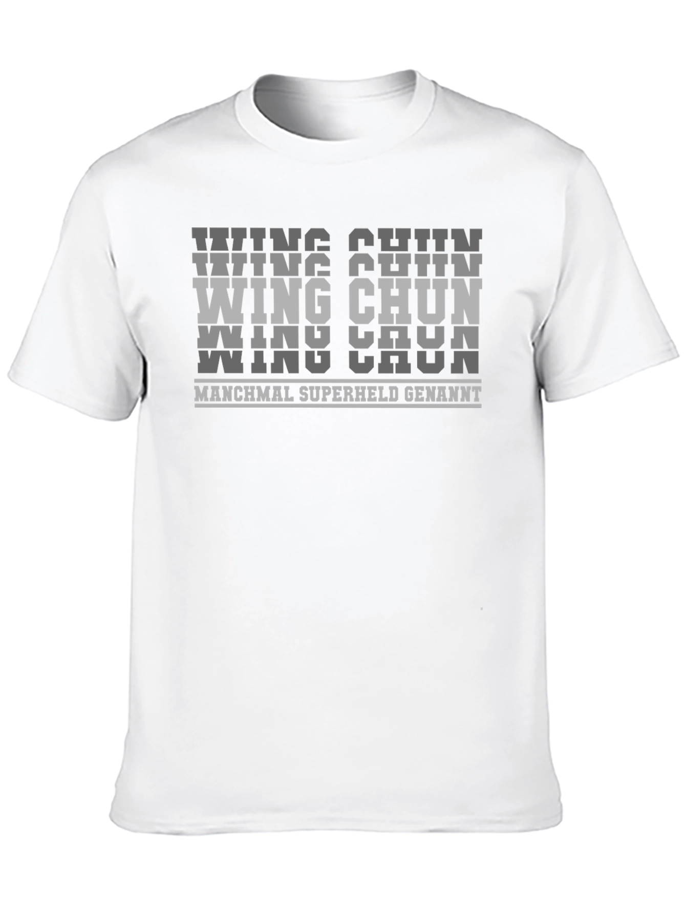 Wing Chun Superheld T-Shirt - Martial Arts Tee
