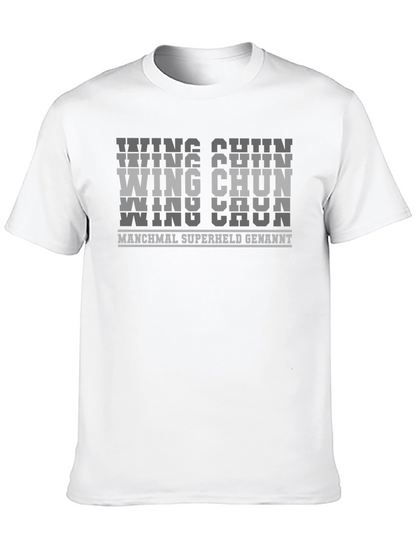 Wing Chun Superheld T-Shirt - Martial Arts Tee