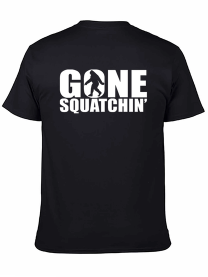 Gone Squatchin Graphic T-Shirt - Black
