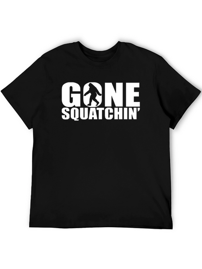 Gone Squatchin Graphic T-Shirt - Black
