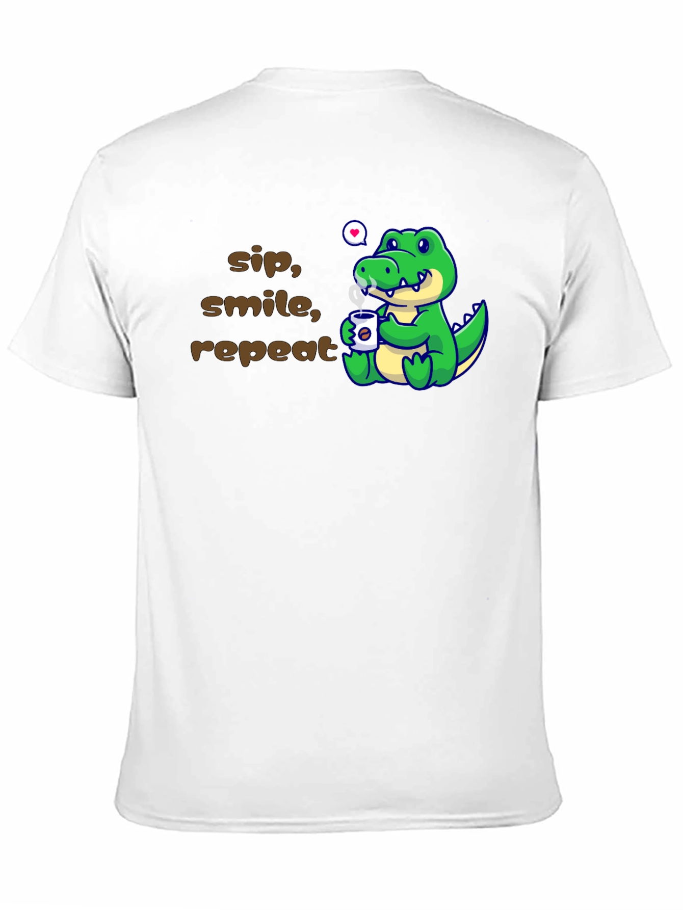 Sip Smile Repeat Alligator T-Shirt