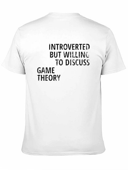 Introverted Game Theory T-Shirt - Black