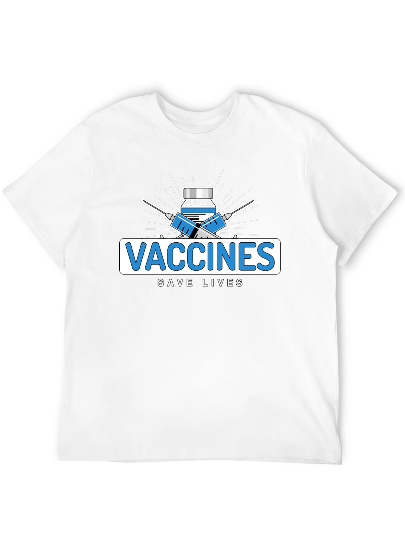 Vaccines Save Lives Graphic Tee