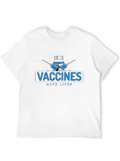 Vaccines Save Lives Graphic Tee
