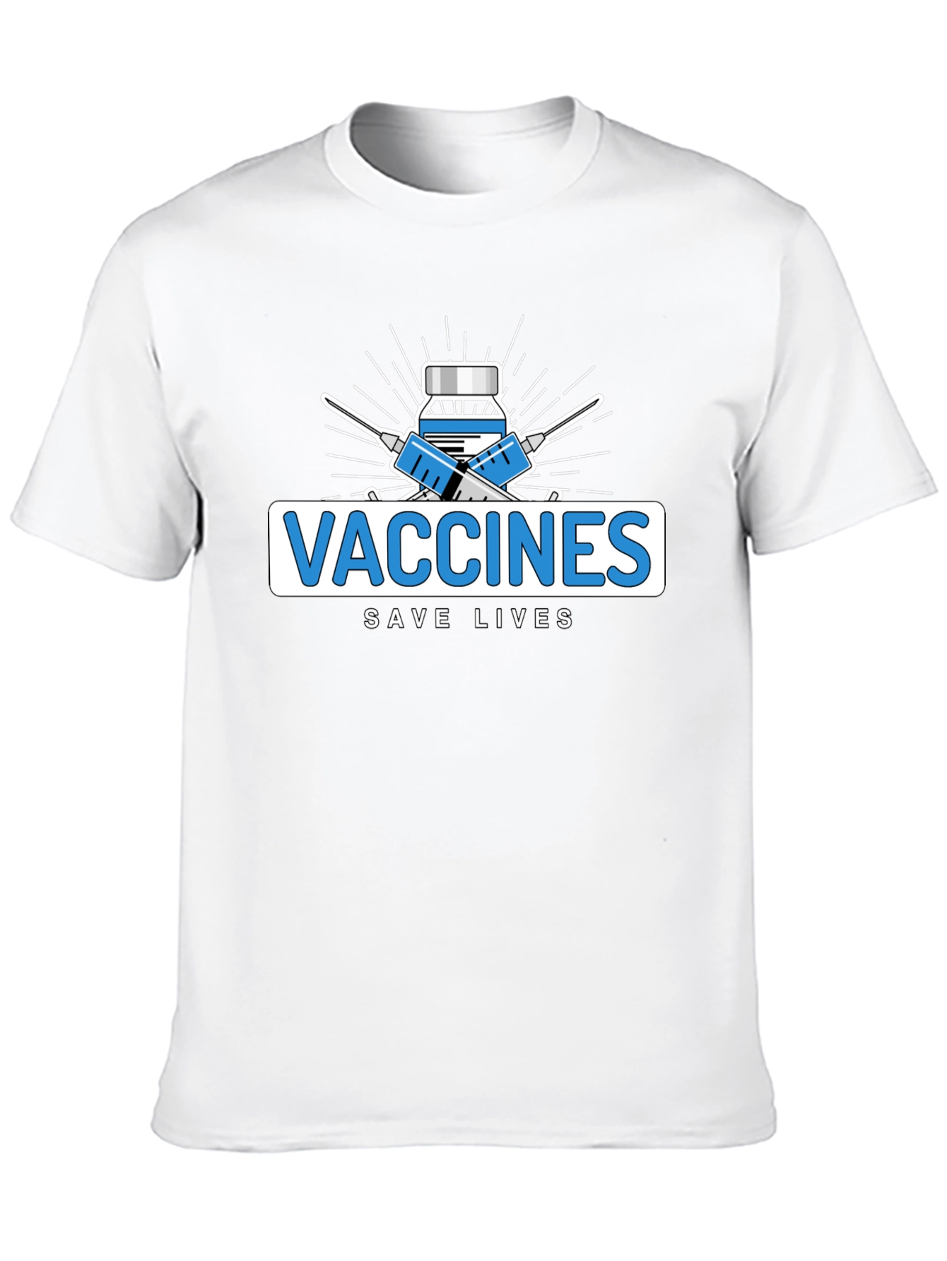 Vaccines Save Lives Graphic Tee