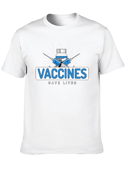 Vaccines Save Lives Graphic Tee