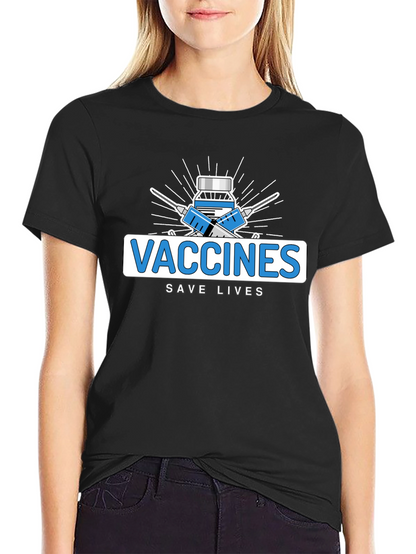 Vaccines Save Lives Graphic Tee
