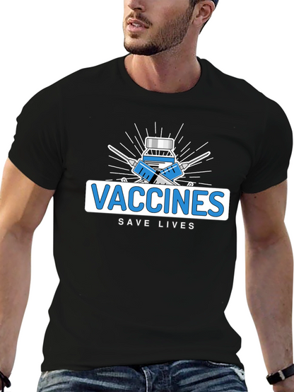 Vaccines Save Lives Graphic Tee