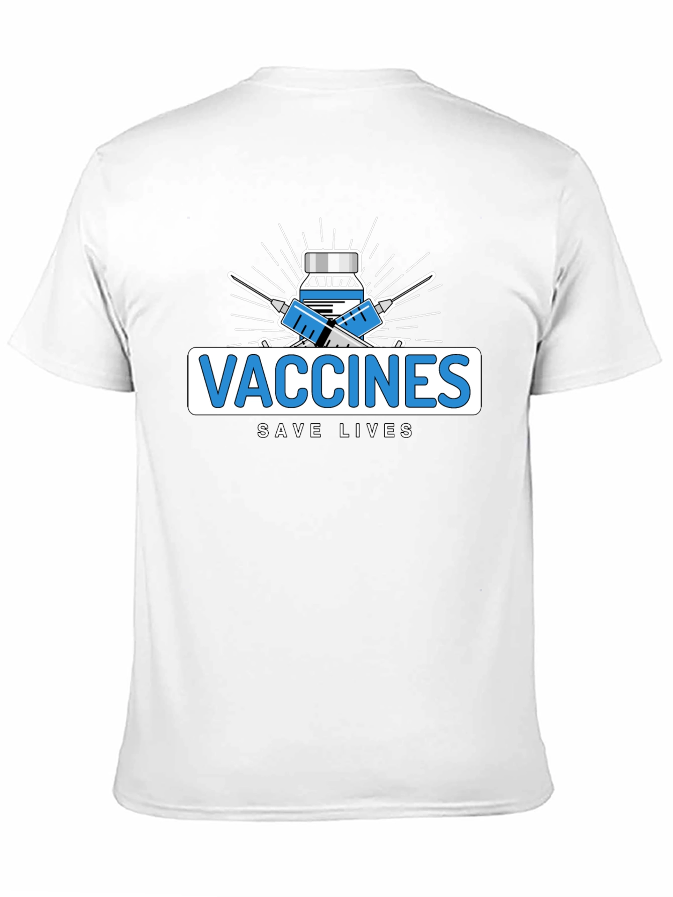 Vaccines Save Lives Graphic Tee