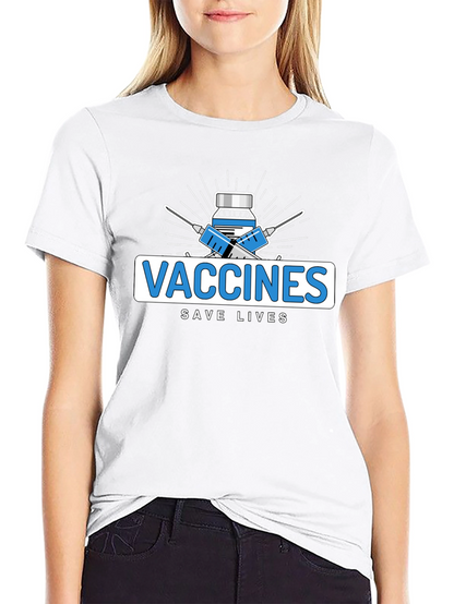 Vaccines Save Lives Graphic Tee