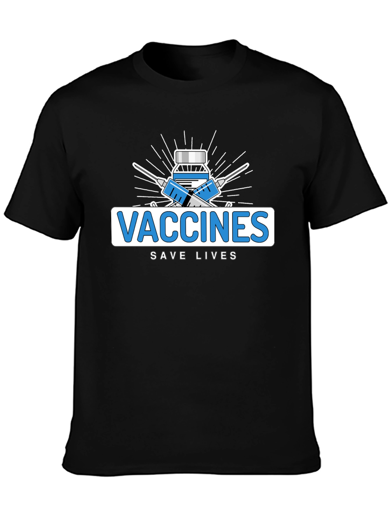 Vaccines Save Lives Graphic Tee