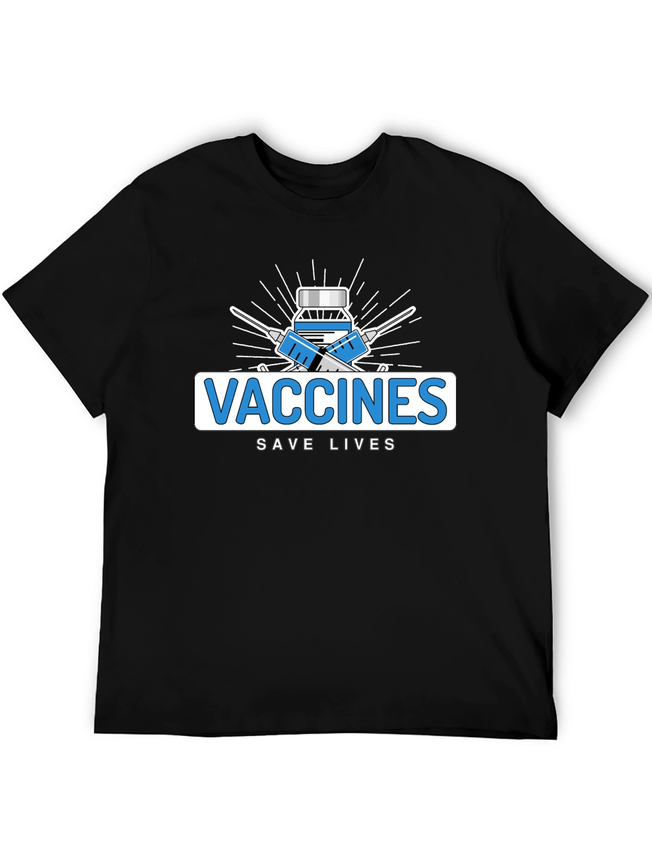 Vaccines Save Lives Graphic Tee