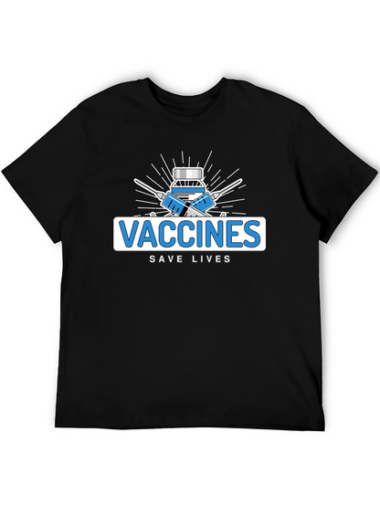 Vaccines Save Lives Graphic Tee