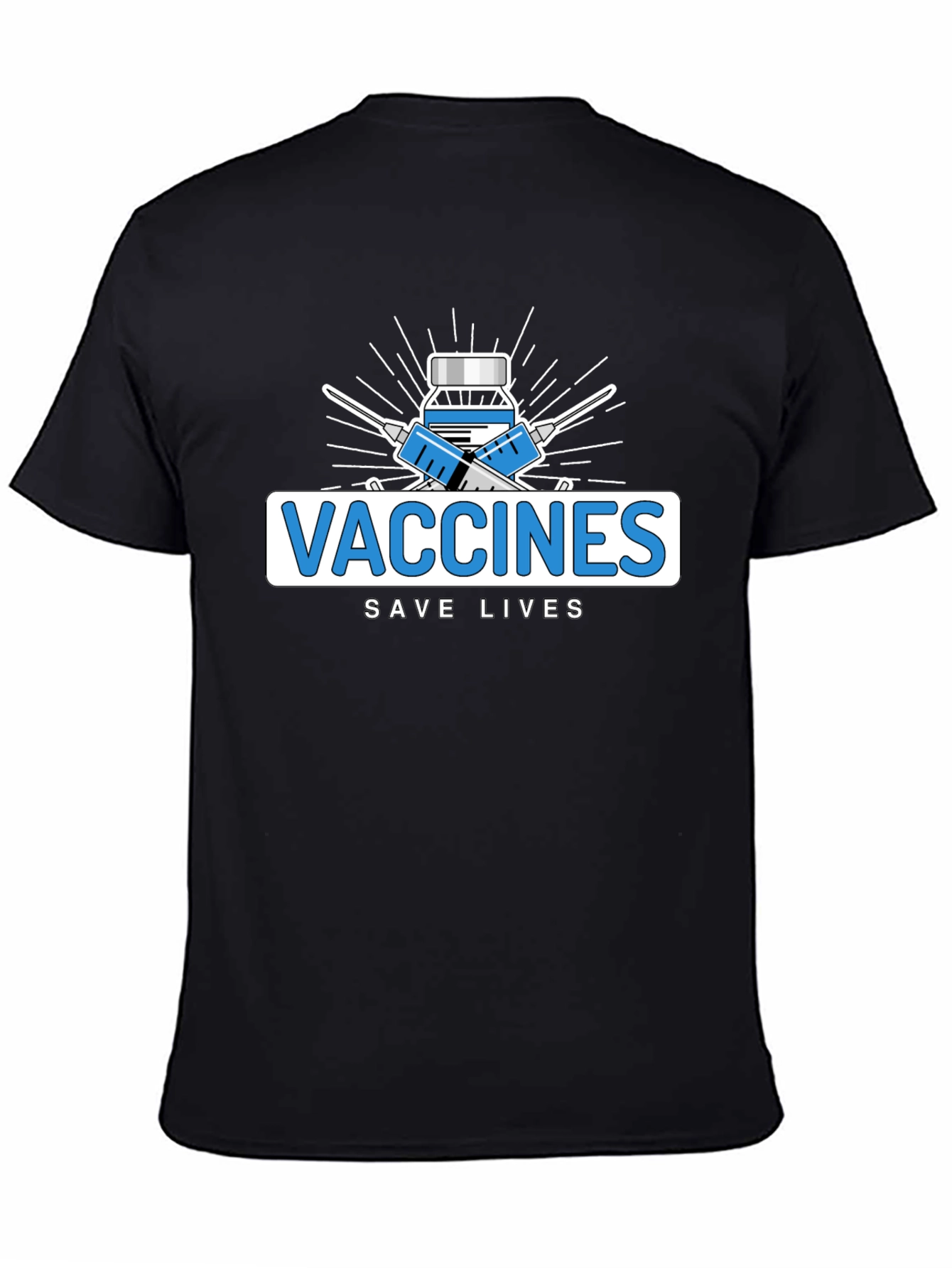 Vaccines Save Lives Graphic Tee