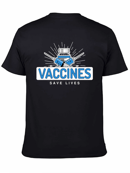 Vaccines Save Lives Graphic Tee