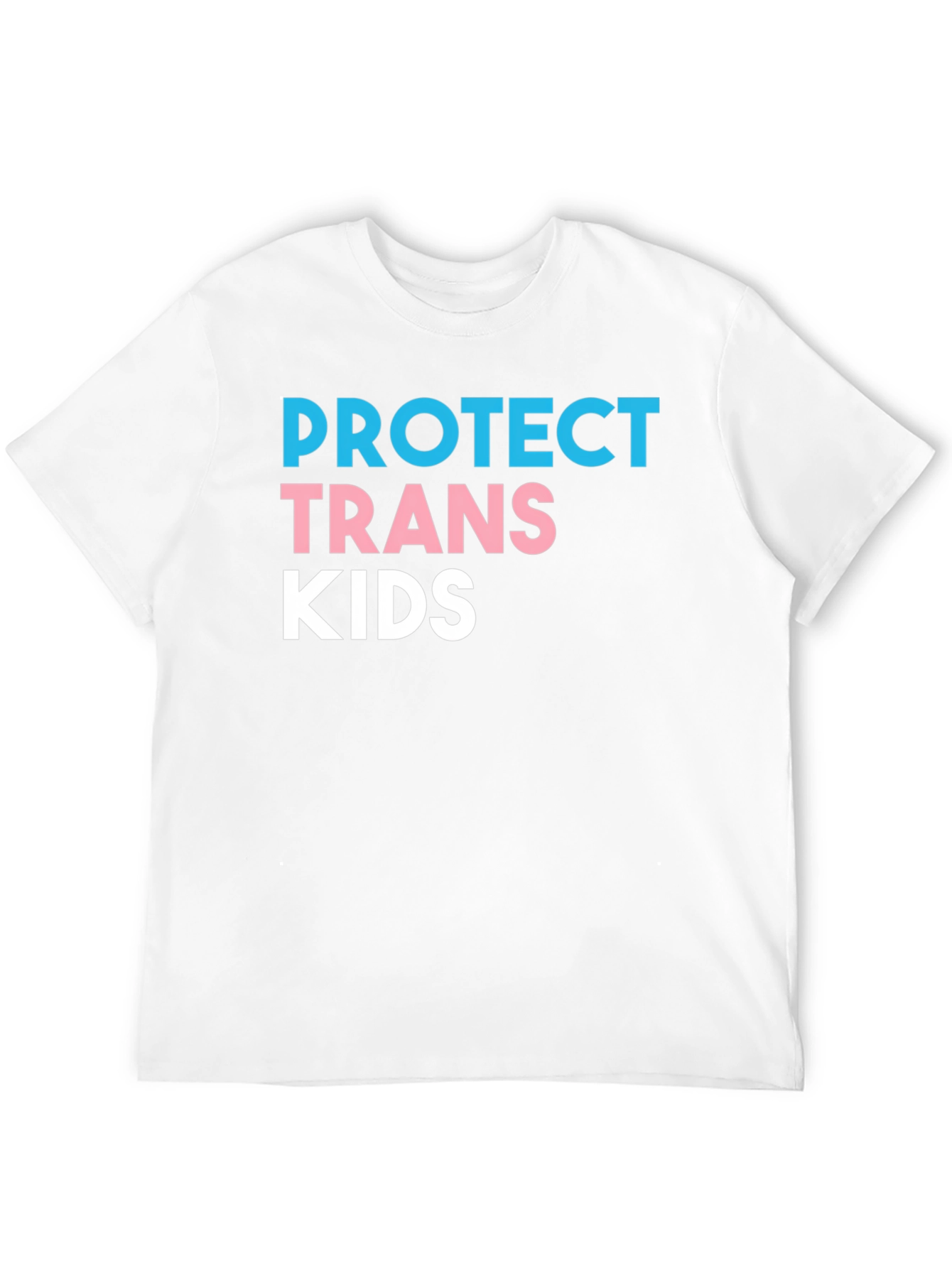 Protect Trans Kids Black Graphic T-Shirt
